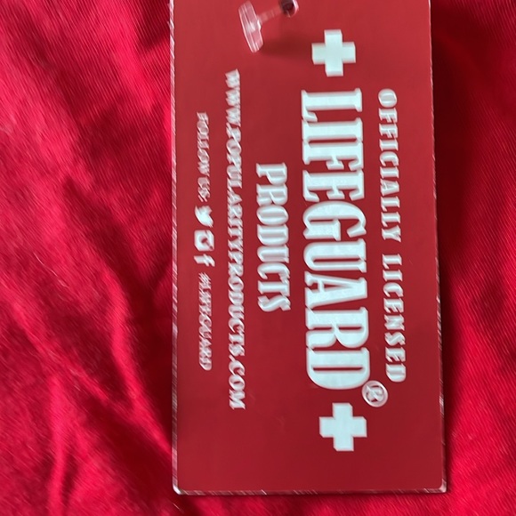 Men’s XL Next Level tank top life guard on the front never worn non smoking hse - Picture 8 of 10